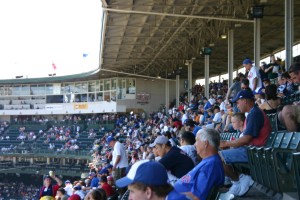Wrigley stands